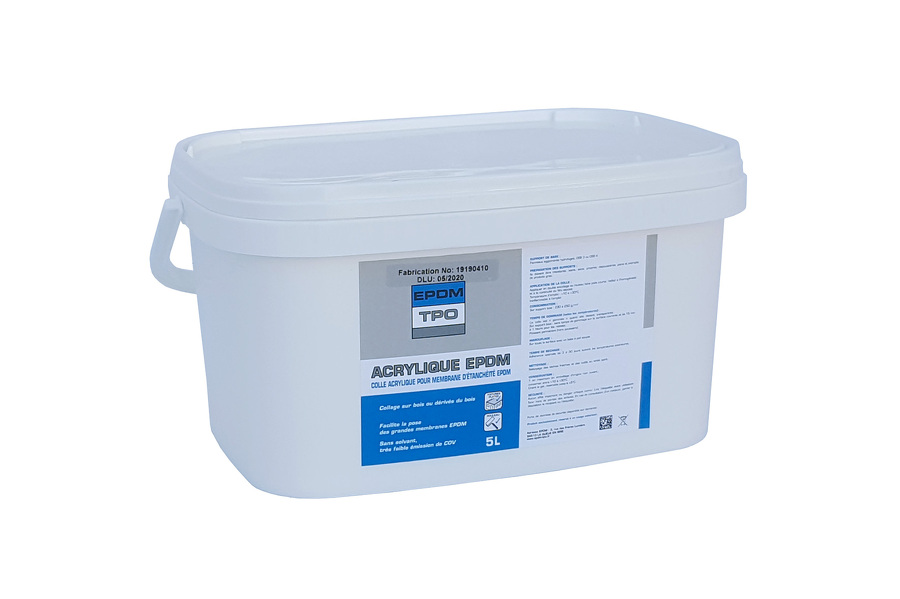 Colle Acrylique pour support bois - bidon de 5L