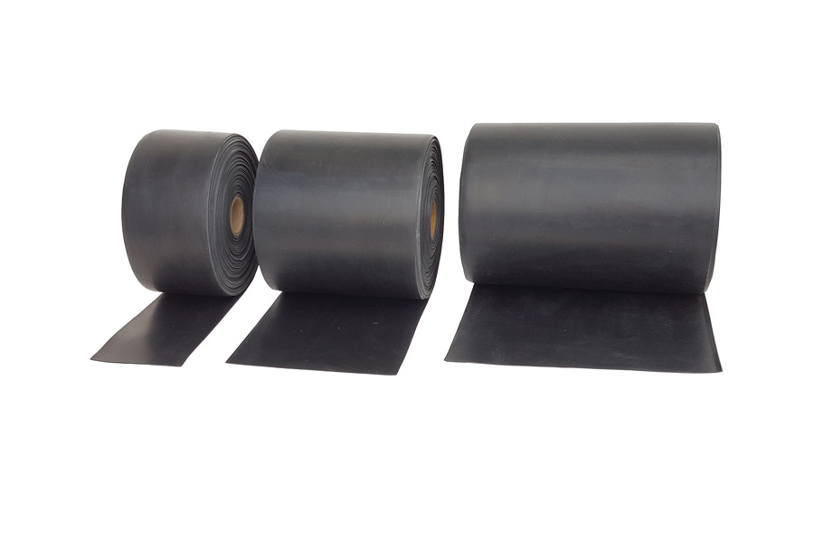 gamme de bande EPDM largeur 100mm, 200mm et 300mm, longueur : 30m